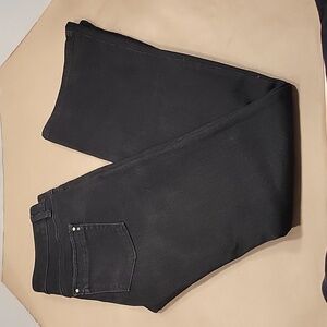 White House Black Market Blanc Size 4R, Black Modern Flare Jeans. EUC
